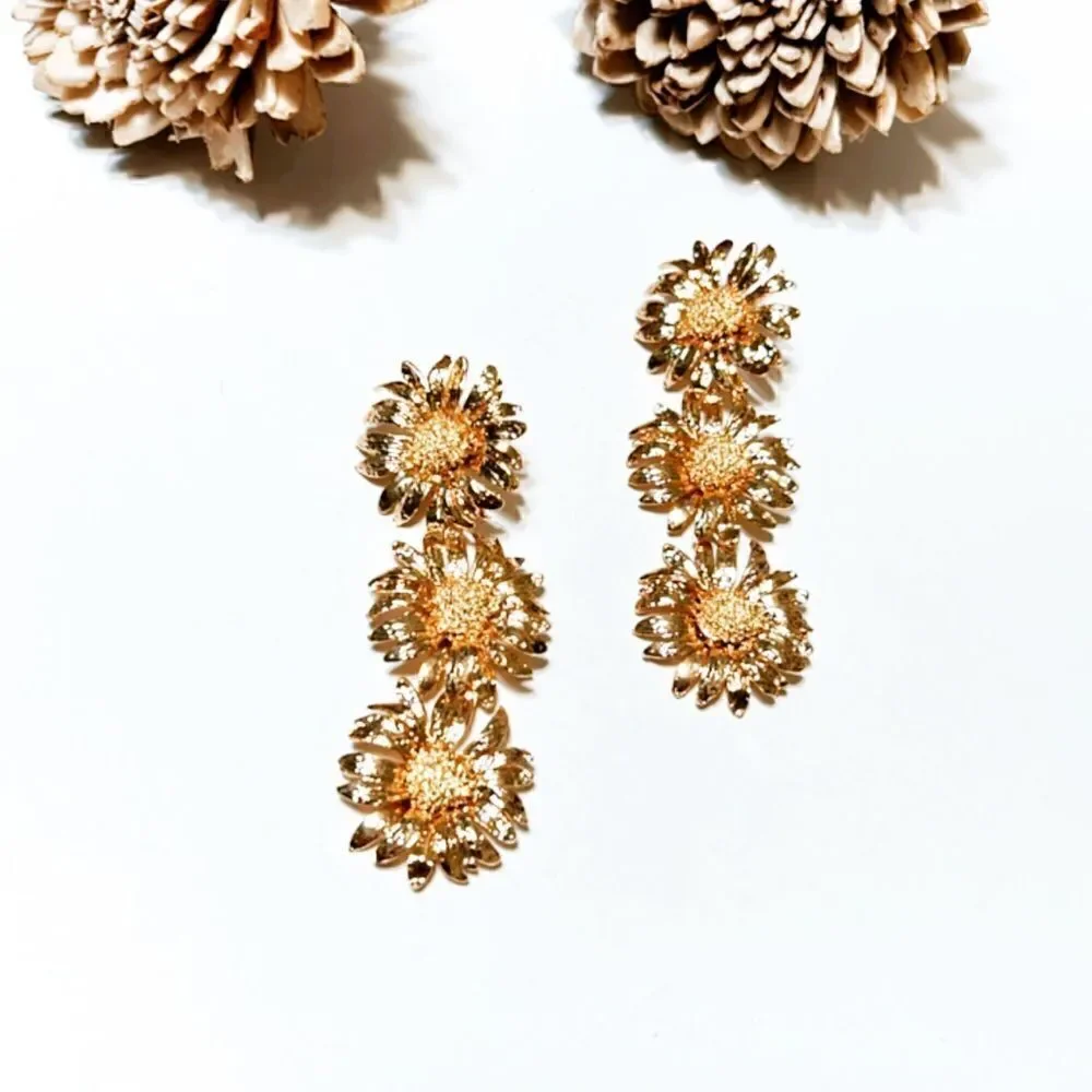 Sunflower earrings  M97